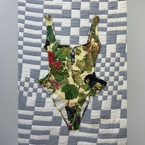 Samantha Pleet corset swimsuit